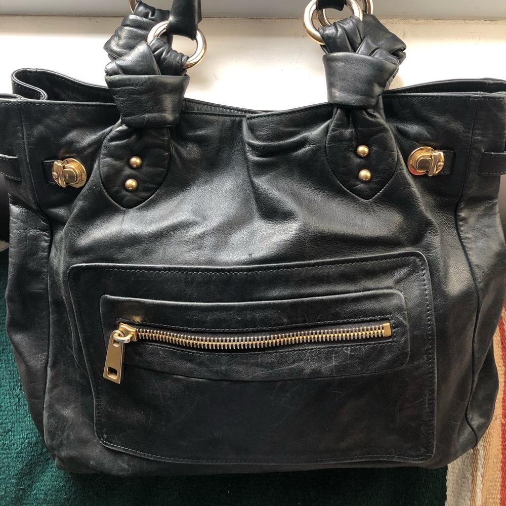 Marc Jacobs authentic leather tote bag